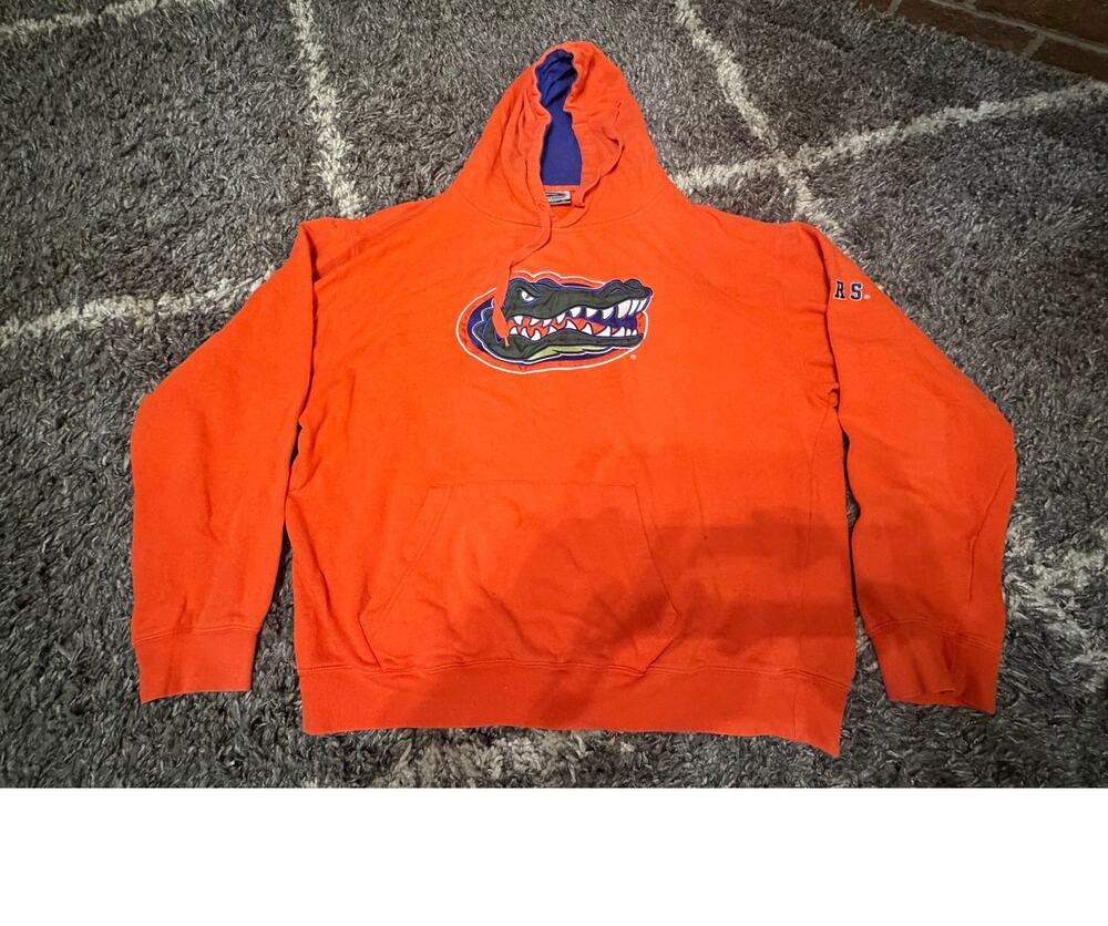 Florida Gators Hoodie Men’s XL Orange Stadium Athletics Pullover